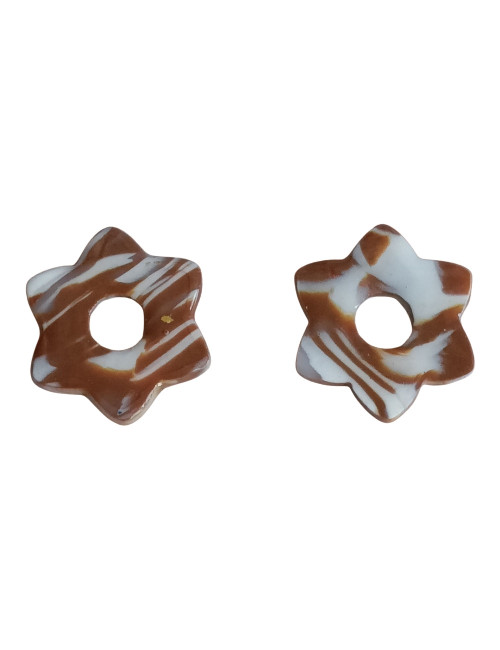 Pampilles étoile doré