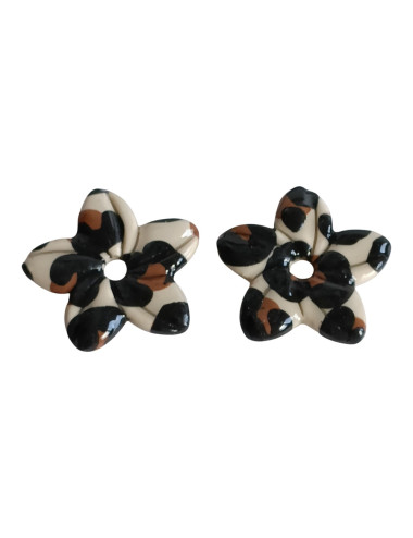 Pampilles Pétales léopard