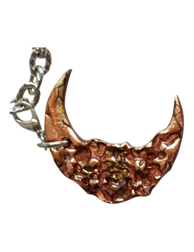 Box bijoux sacs porte - clés -Lune Fleur Charme