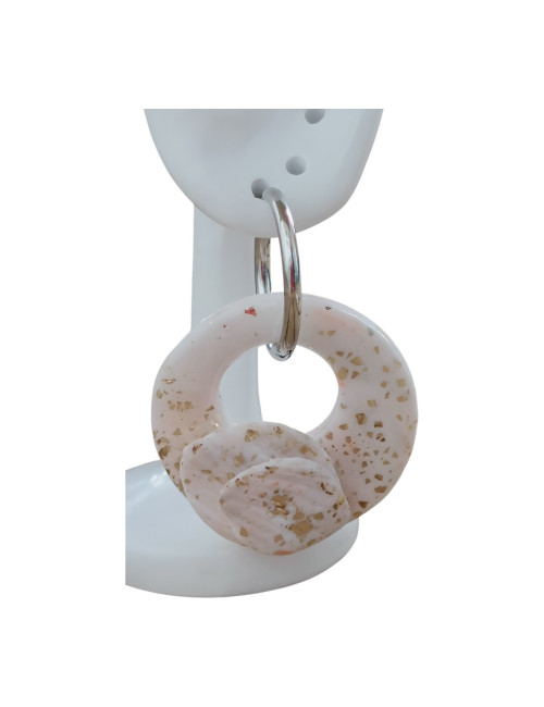 boucles d'oreilles mariée - goutte d'eau