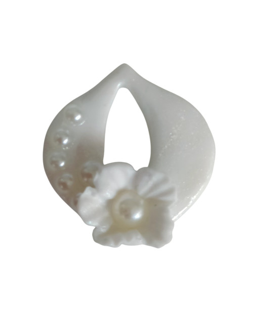 boucles d'oreilles mariée - goutte d'eau