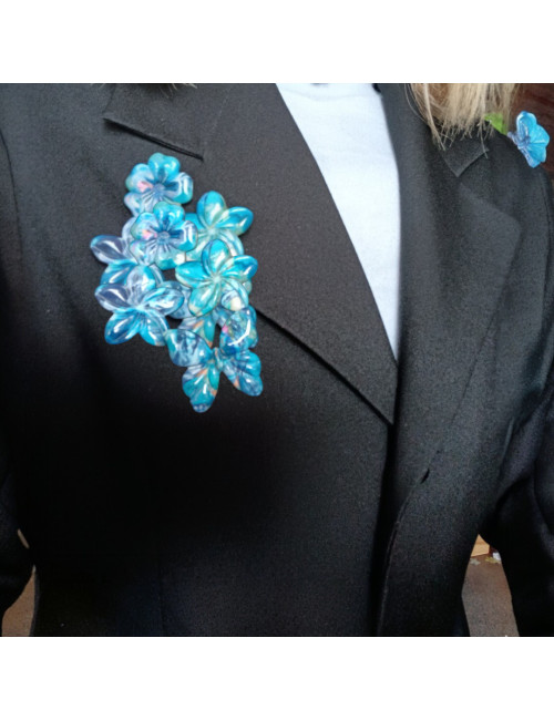 Exemple pour customiser une chemise cache bouton