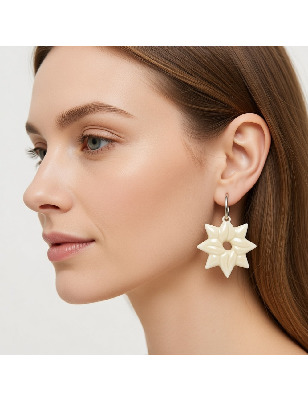 Boucles d'oreilles interchangeable - étoiles