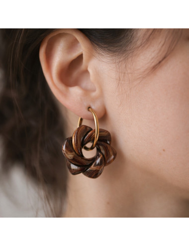 Boucles d'oreilles interchangeable - Etoile