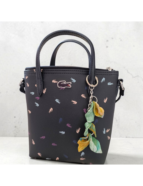 porte clés sac à main - feuilles