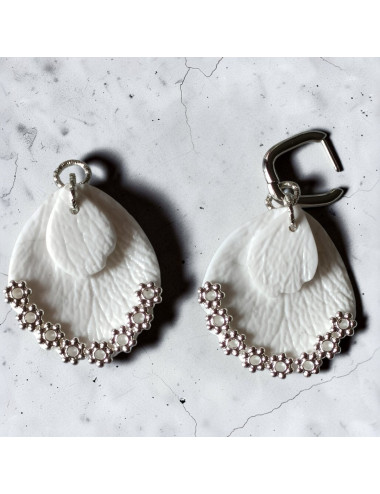 Boucles d'oreilles interchangeable - Maria