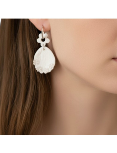 Boucles d'oreilles interchangeable - Maria