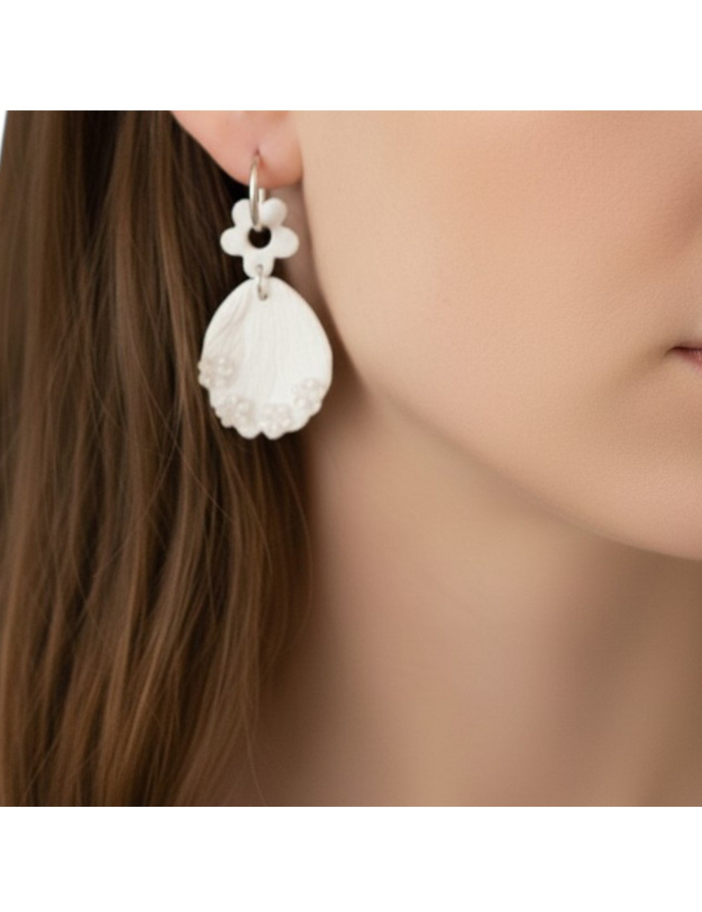 Boucles d'oreilles interchangeable - Maria