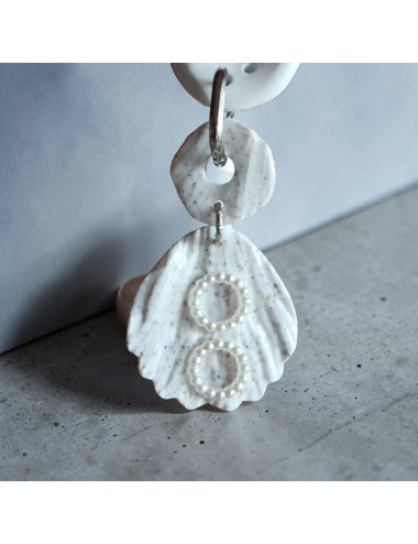 Boucles d'oreilles interchangeable - Maria