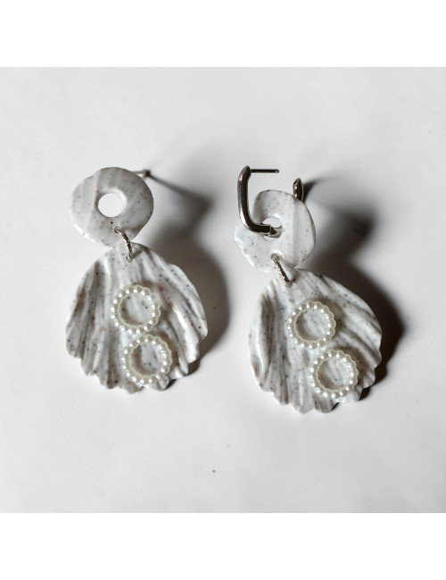 Boucles d'oreilles interchangeable - Maria
