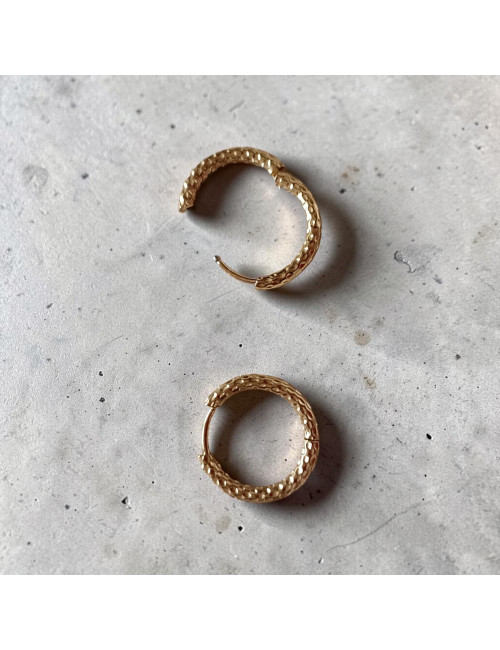 Boucles d'oreilles créoles