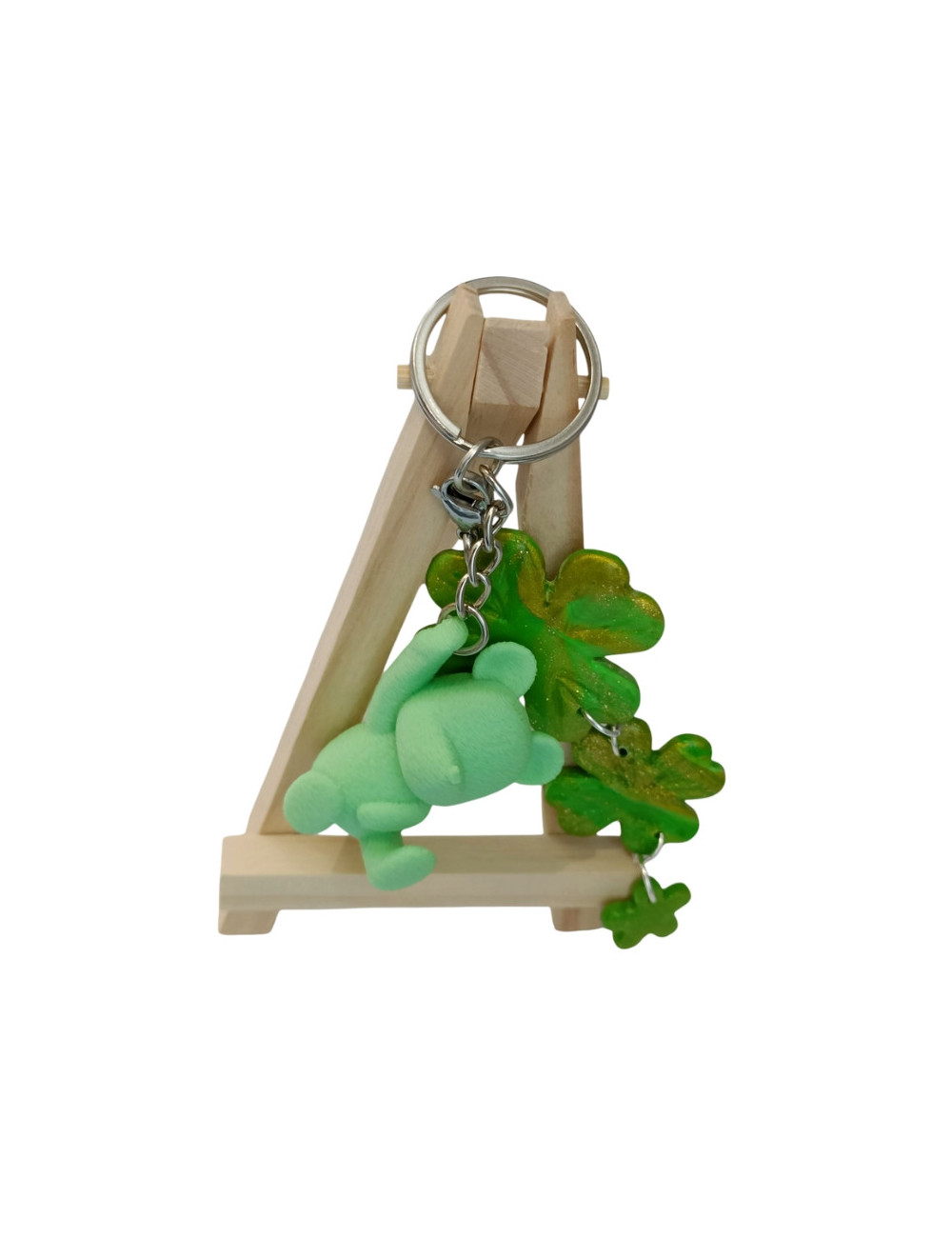 Porte-clé ourson esprit nature