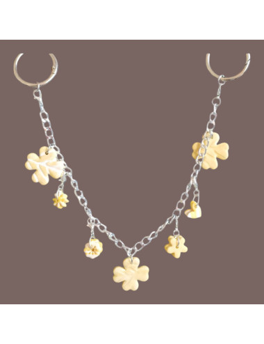 Box bijoux sac chaine Fleur de Lumière