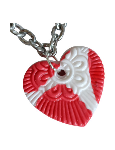 Box bijoux sac chaine Cœur Floral