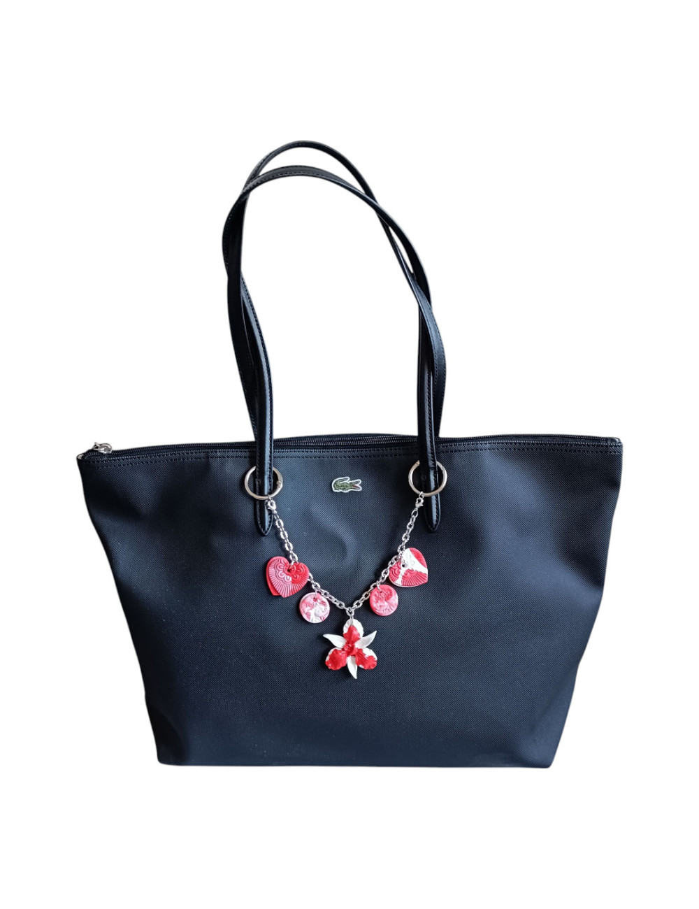 Box bijoux sac chaine Cœur Floral