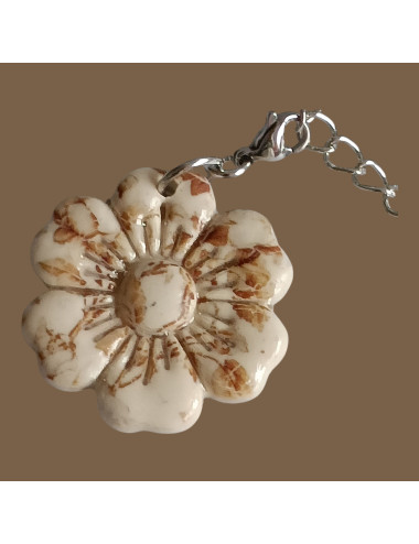 Box bijoux sac et porte clés teckel Fleurissent