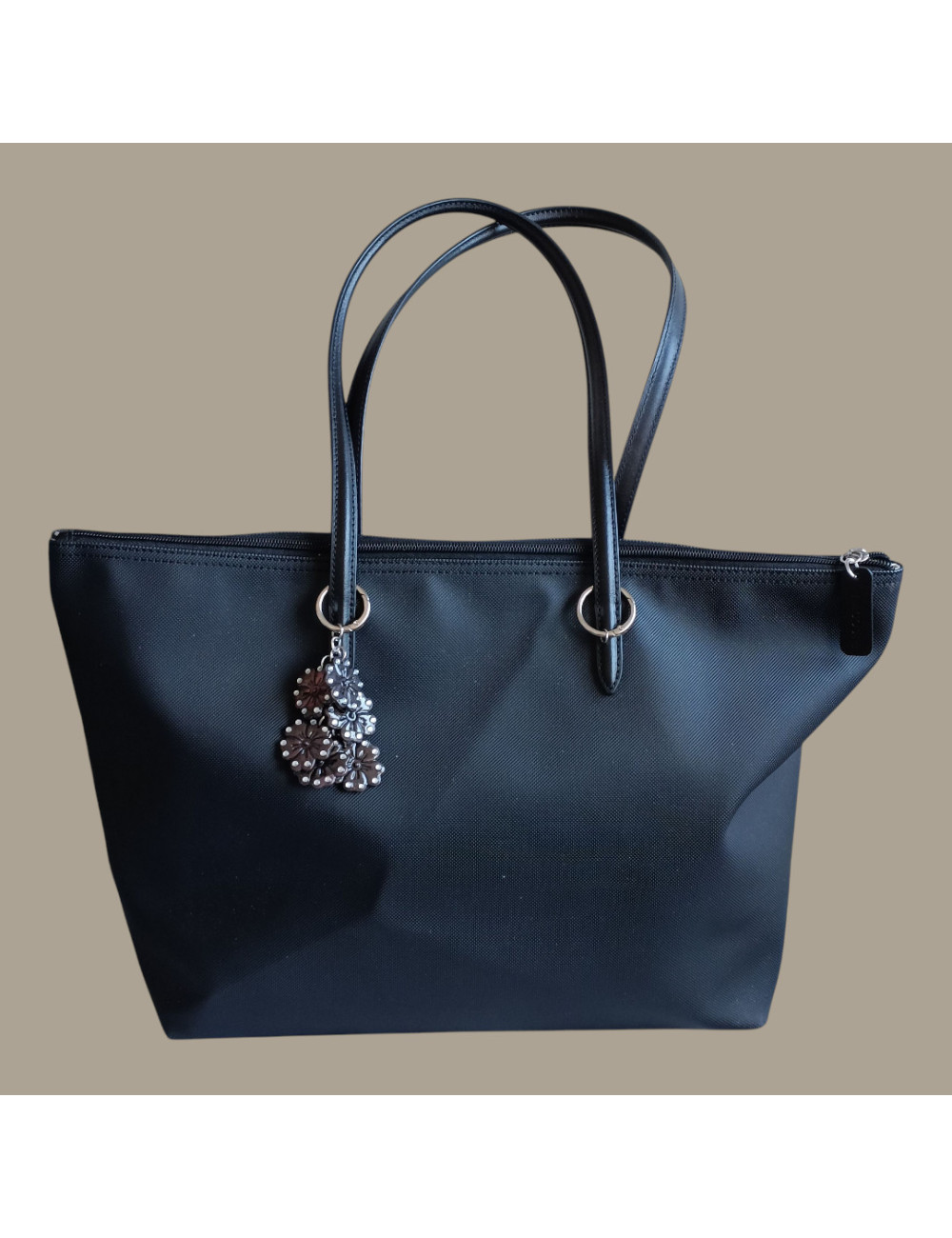 Box bijoux sac et porte - clés Fleur Rebelle"